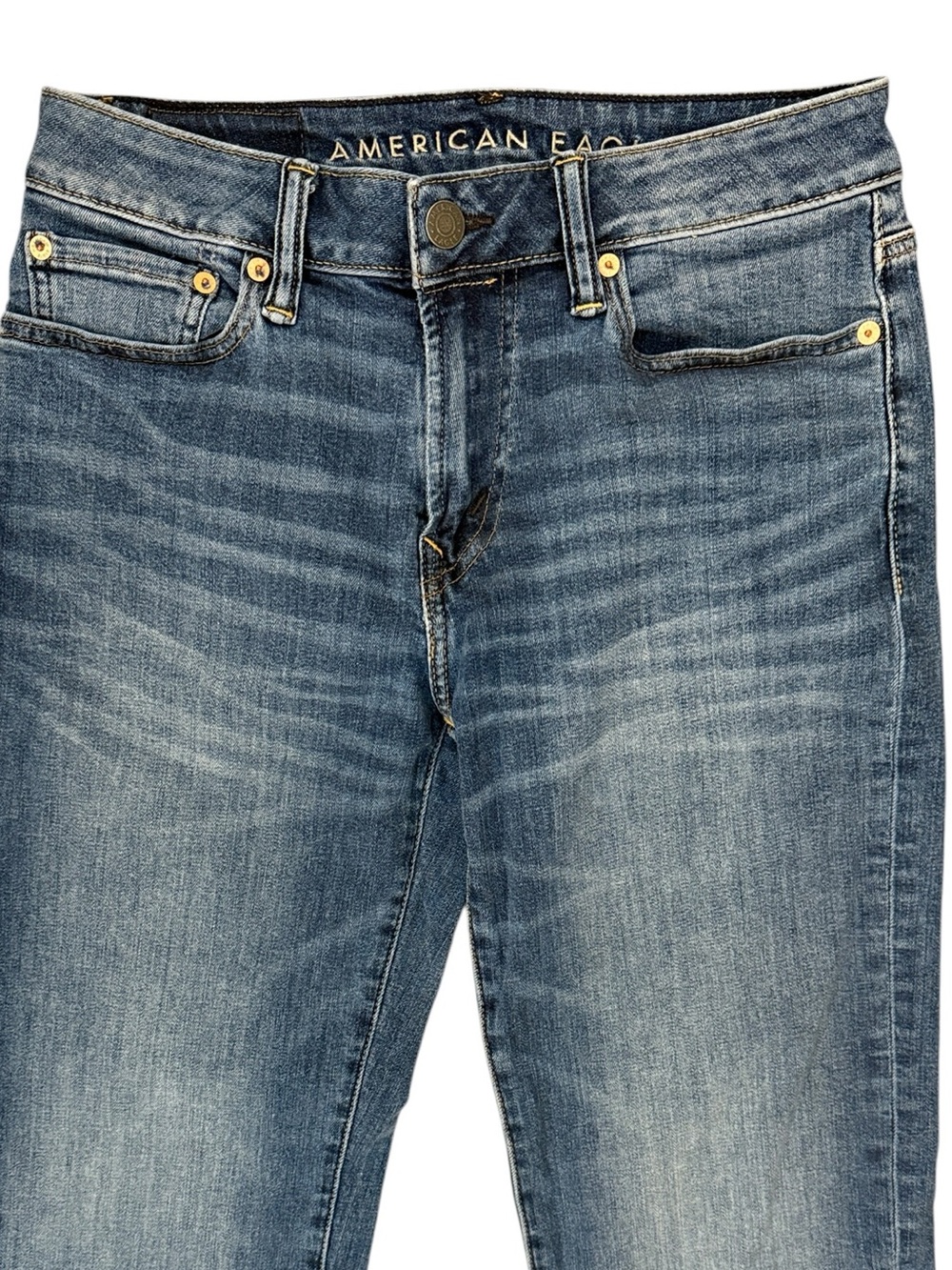 American Eagle Original Bootcut Jeans 29x32 Medium Wash Flex Denim 28x29